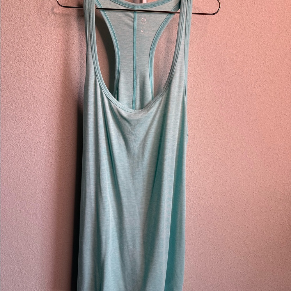 GAP Light Blue Athletic Tank Top